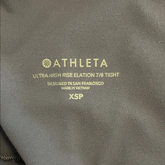 Athleta Ultra High Rise Elation 7/8 Tight - Picture 2 of 2